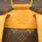 Louis Vuitton Backpack Monogram Montsouris MM Brown — view 5