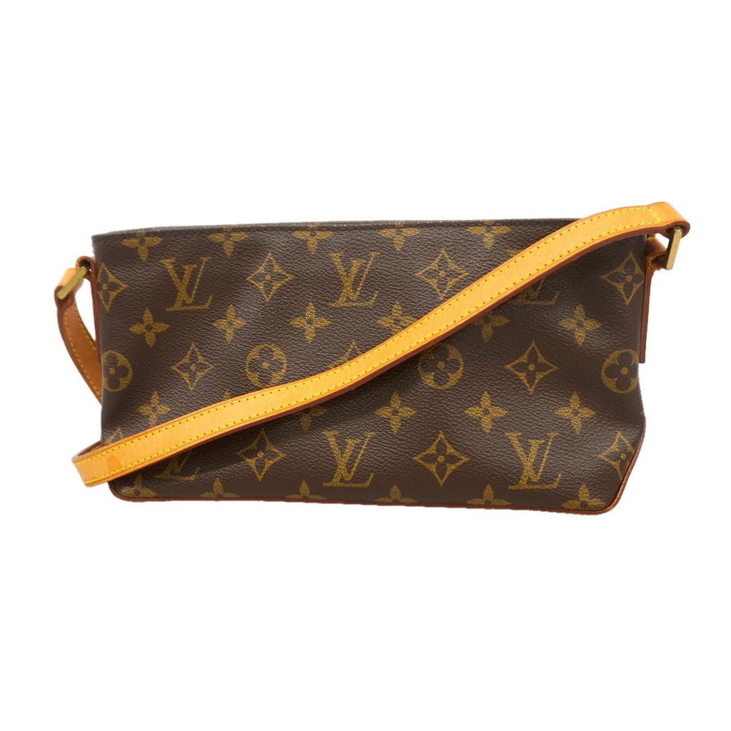 Louis Vuitton Shoulder Bag Monogram Trotteur Brown