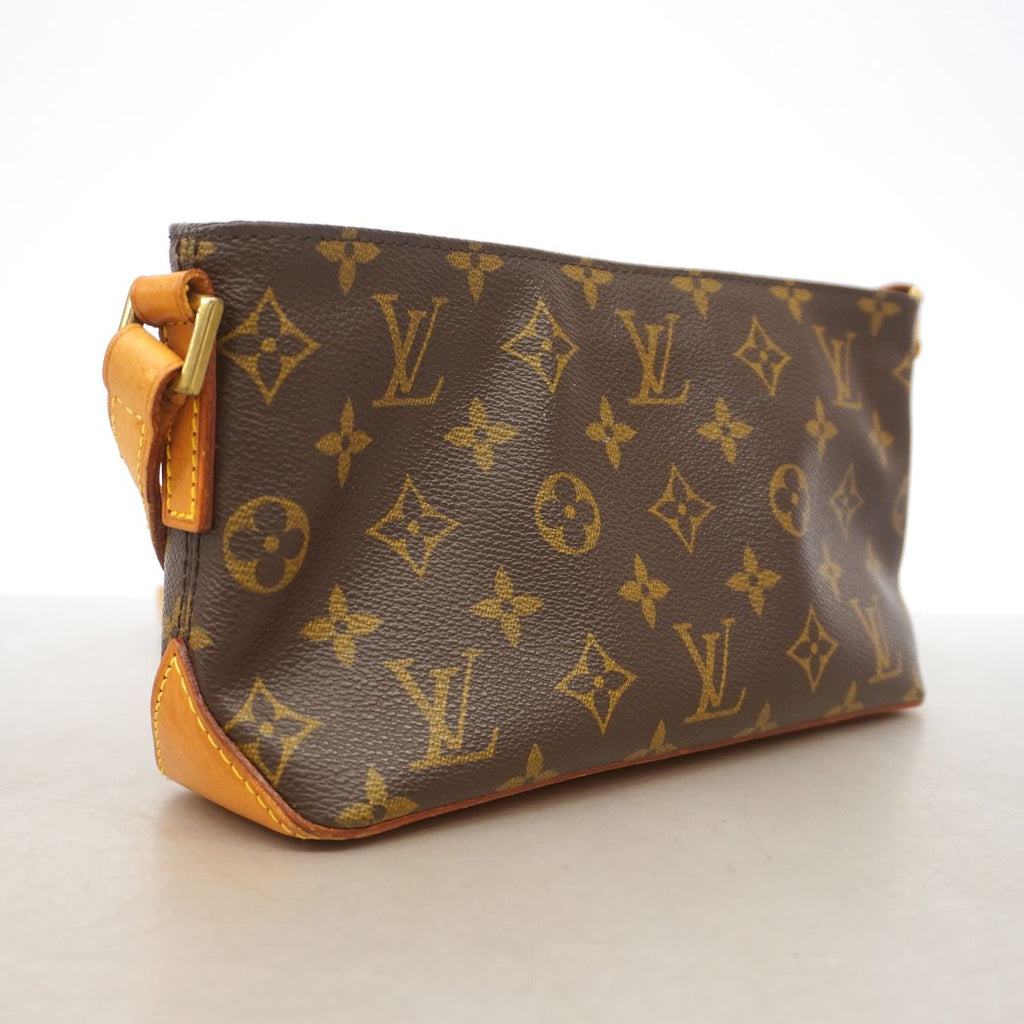 Louis Vuitton Shoulder Bag Monogram Trotteur Brown — view 2