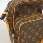 Louis Vuitton Shoulder Bag Monogram Amazon Brown — view 7