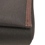 Hermes Shoulder Bag Herbag Zip Mini Toile Military Ebene Silver — view 6
