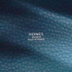 Hermes Handbag Picotin PM Taurillon Clemence Blue Jean Silver — view 5