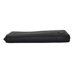 Louis Vuitton Wallet Leather Aerogram Zippy Horizontal Noir Black Zip Around — view 3