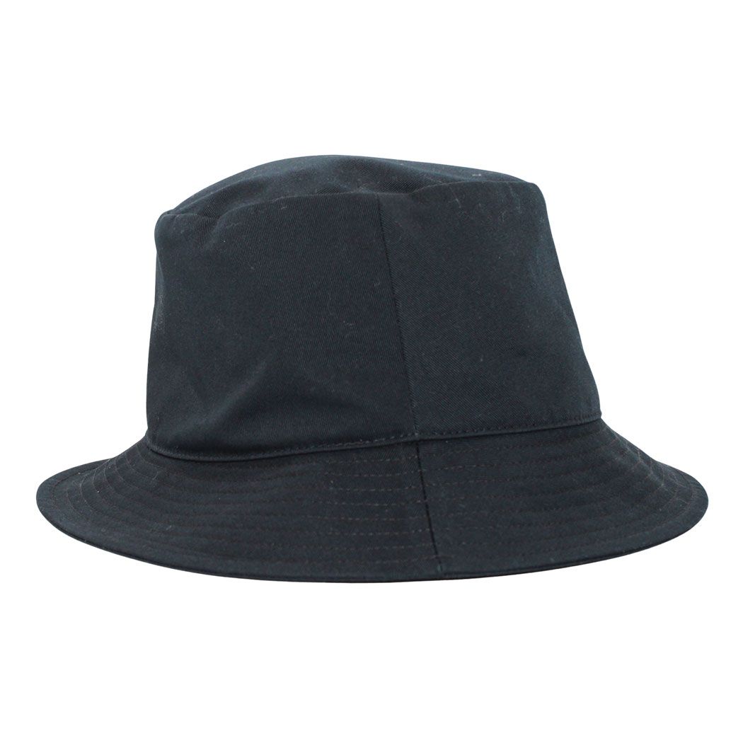 Celine Hat Cotton Triomphe Bucket Hat Black S Hat Logo Simple — view 5