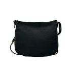 Loewe Heritage Logo Stamp Leather Shoulder Bag Crossbody Pochette Black — view 3