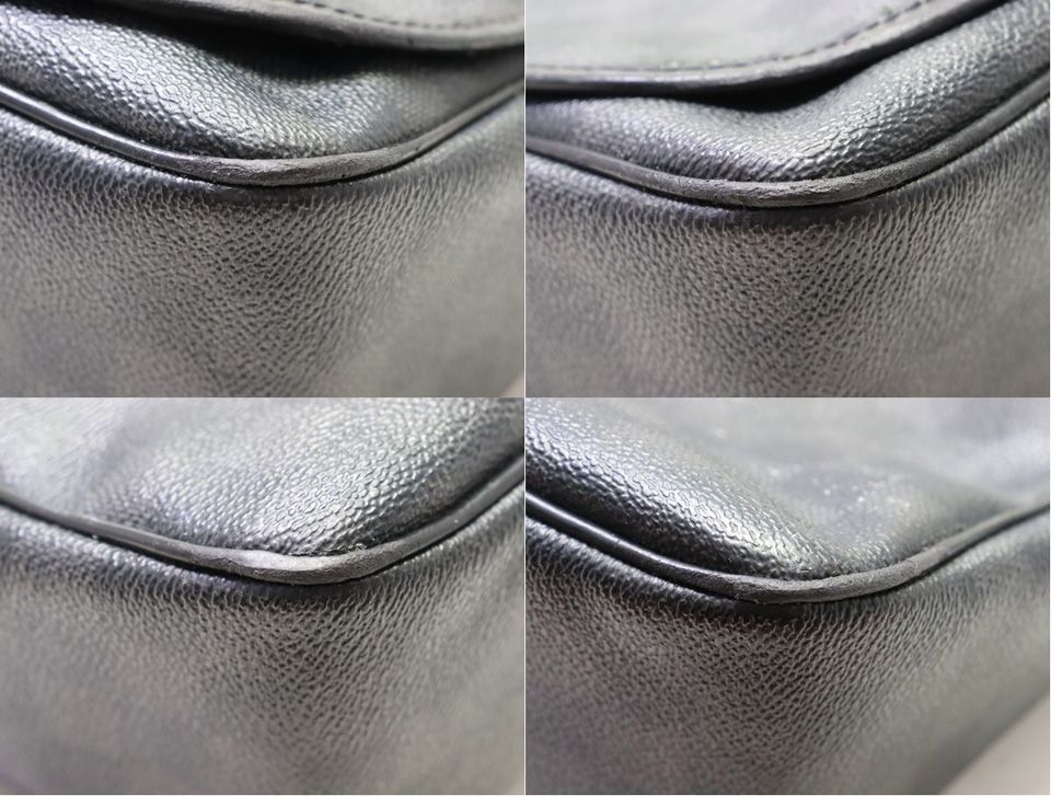 Louis Vuitton Daniel GM Damier Graphite Shoulder Bag — view 5