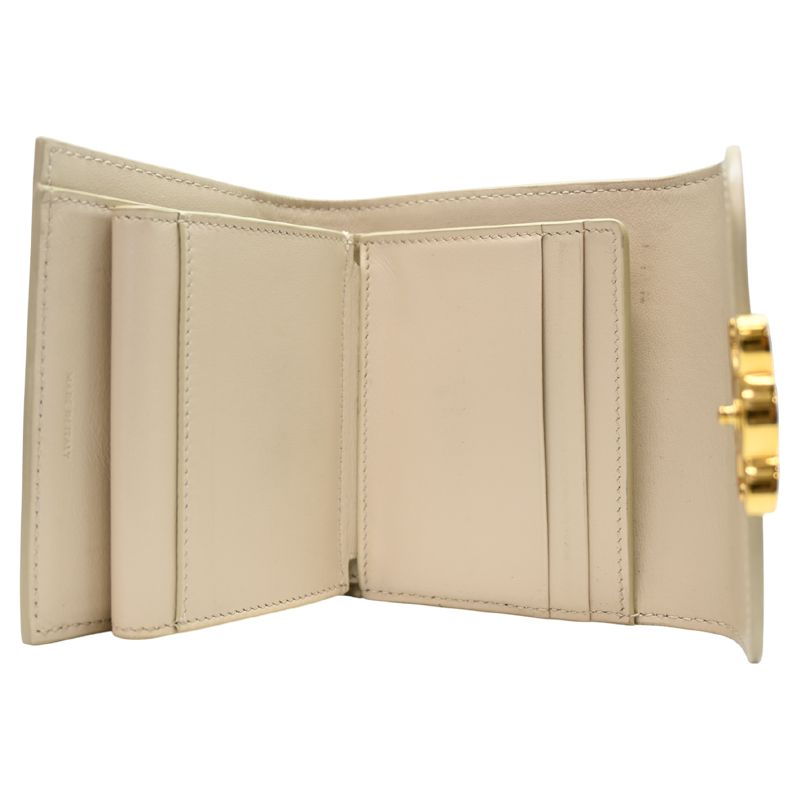 Celine Trifold Wallet Beige — view 5