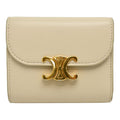 Celine Trifold Wallet Beige
