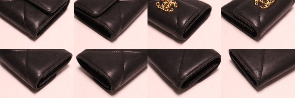 Chanel 19 Lambskin Trifold Wallet — view 5