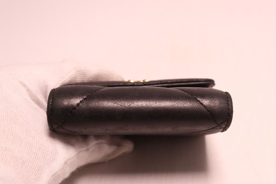 Chanel 19 Lambskin Trifold Wallet — view 3