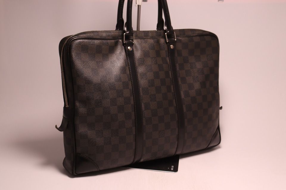 Louis Vuitton Porte Documents Voyage PDV Damier Graphite Business Bag — view 4
