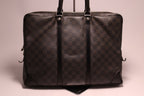 Louis Vuitton Porte Documents Voyage PDV Damier Graphite Business Bag — view 2