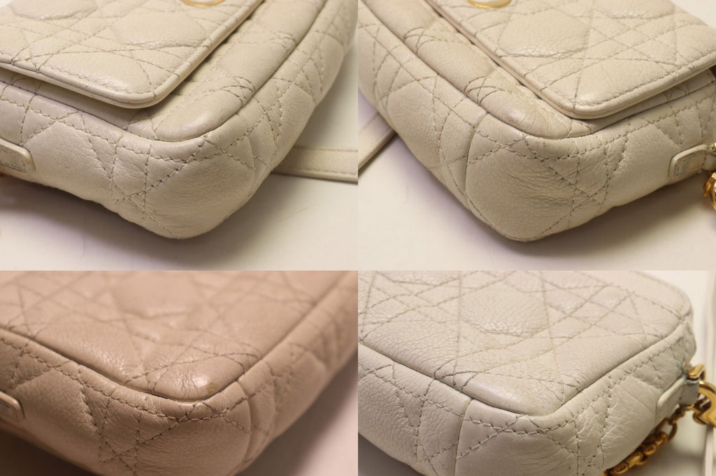 Dior Caro Double Pouch Cannage Shoulder Bag — view 5