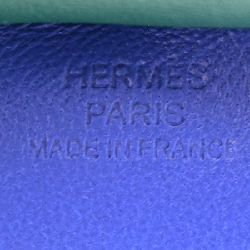 Hermes Charm Keychain Blue — view 5