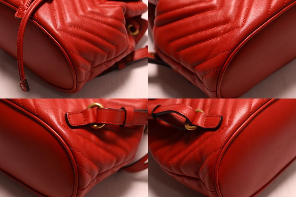 Gucci GG Marmont Leather Backpack — view 5