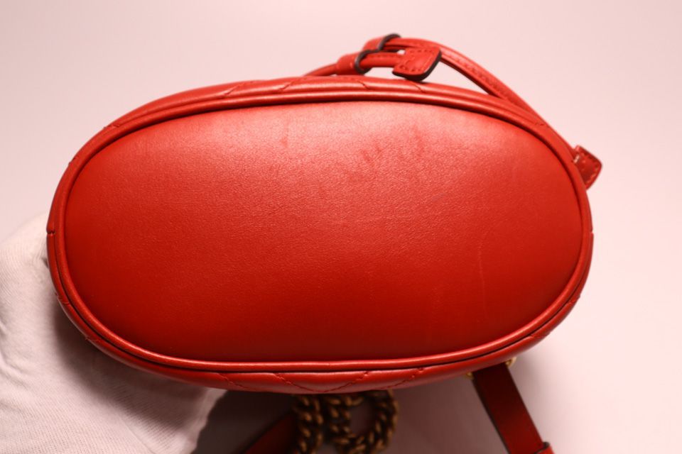 Gucci GG Marmont Leather Backpack — view 3
