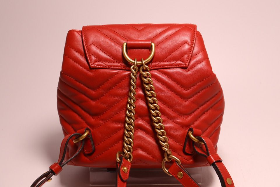 Gucci GG Marmont Leather Backpack — view 2