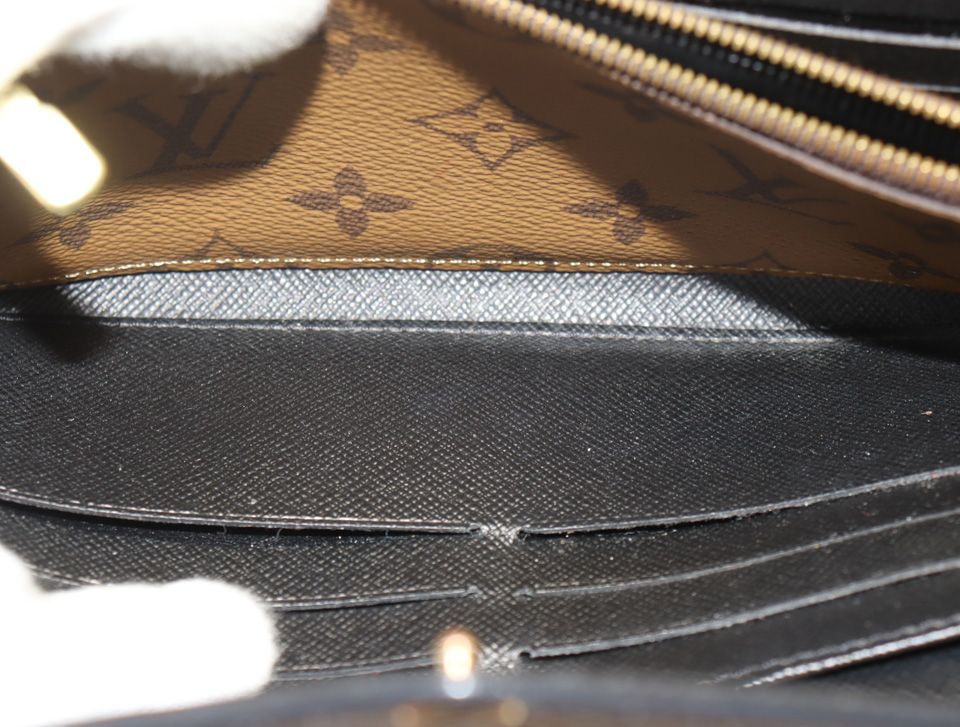 Louis Vuitton Portefeuille Sarah Monogram Reverse Wallet — view 6