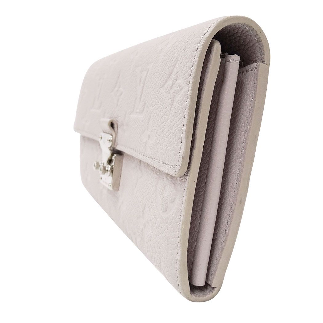 Louis Vuitton Wallet Monogram Empreinte Portefeuille Sarah Metis Blue Gray — view 4