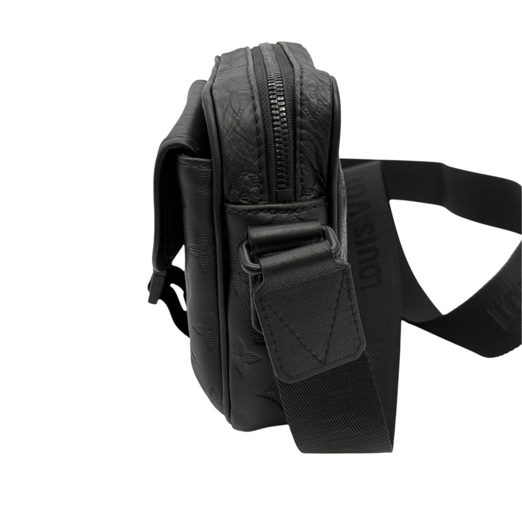 Louis Vuitton Bag Get Away Messenger Shoulder Monogram Shadow Leather Black — view 5
