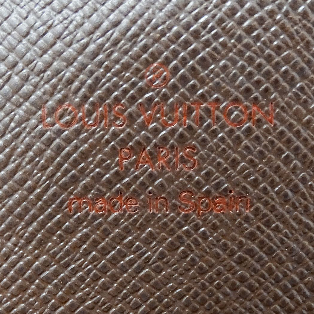 Louis Vuitton Wallet Damier Canvas Portefeuille Sarah Brown Flap Style — view 7