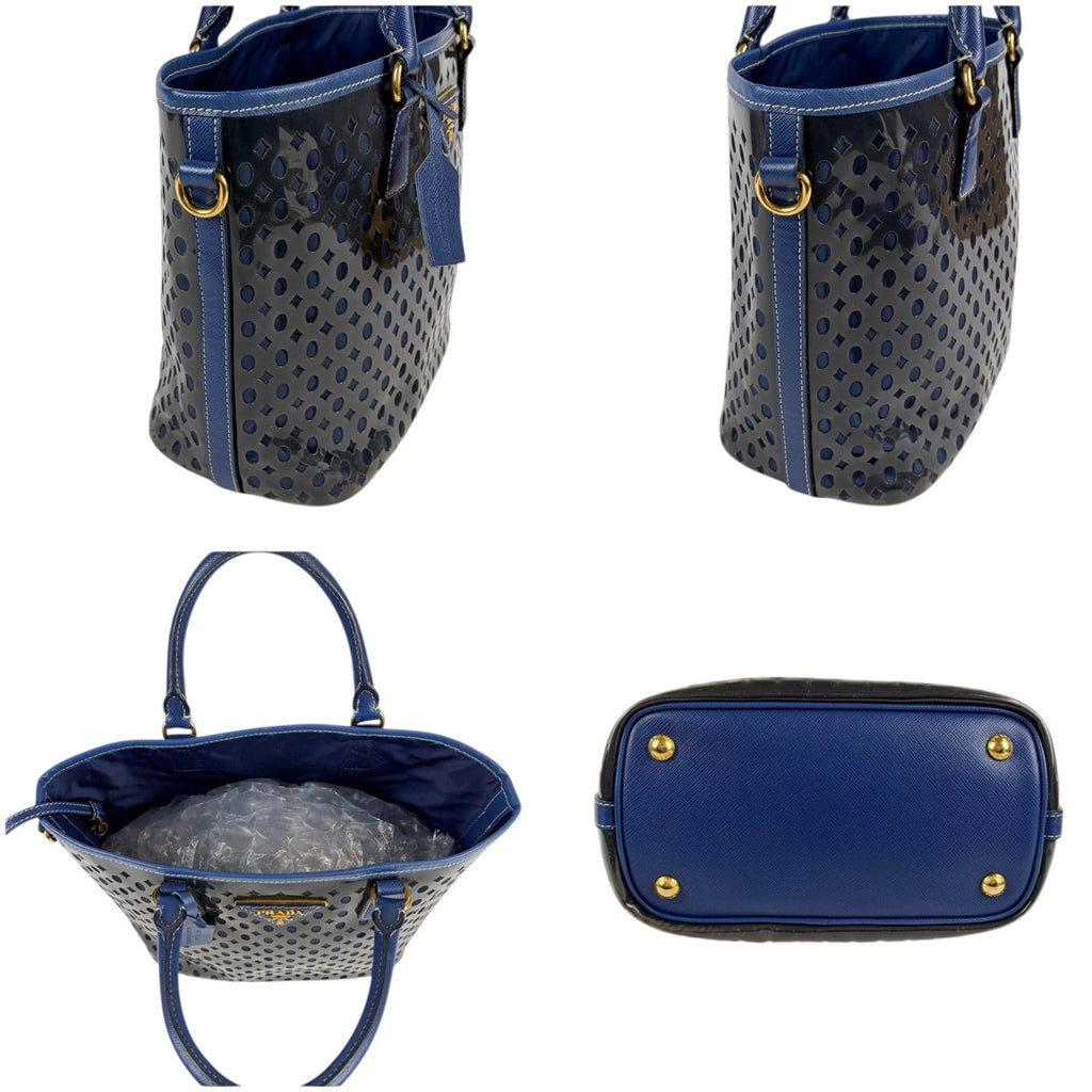 Prada Edition Hand Bag Limited Handbag Vinyl Saffiano Leather — view 4