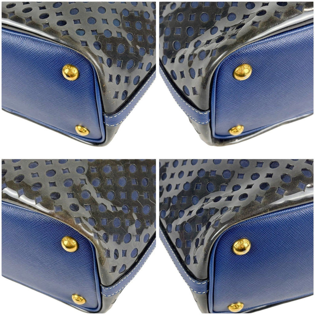Prada Edition Hand Bag Limited Handbag Vinyl Saffiano Leather — view 6
