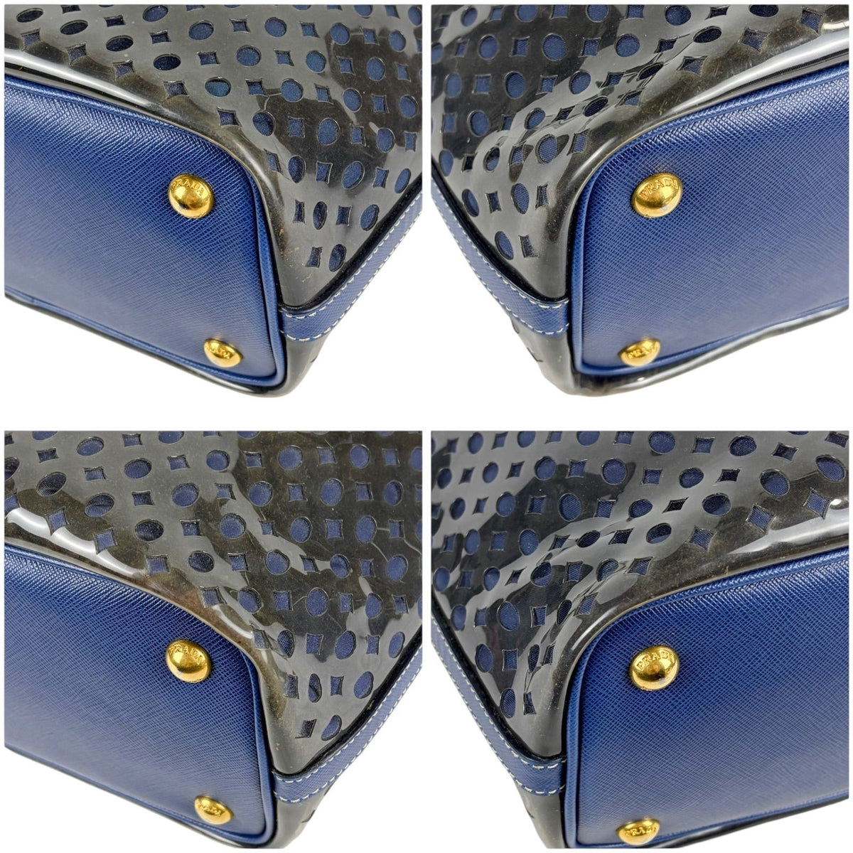 Prada Edition Hand Bag Limited Handbag Vinyl Saffiano Leather — view 6