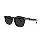 Louis Vuitton Sunglasses Signature Square Round Noir Black Logo Eyewear