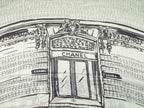 Chanel Shawl Cambon Street Silk Large Scarf CC Logo Print Ivory — view 2