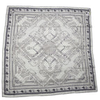 Hermes Carre 140 Mors a Jouets Bandana White Shawl Cashmere Silk Scarf — view 2
