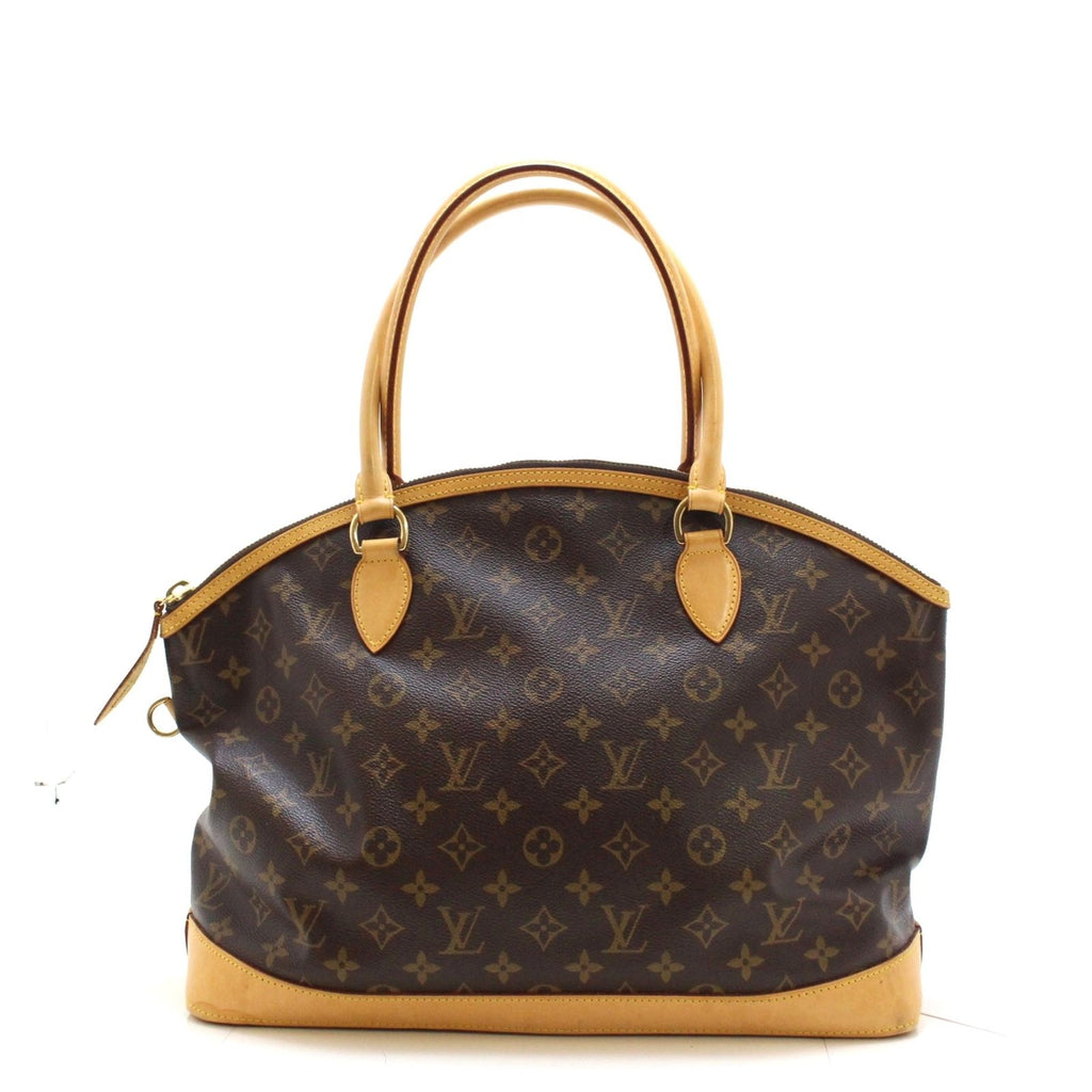 Louis Vuitton Lockit Horizon Tal Monogram Handbag Canvas