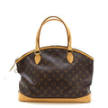 Louis Vuitton Lockit Horizon Tal Monogram Handbag Canvas