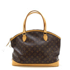 Louis Vuitton Lockit Horizon Tal Monogram Handbag Canvas