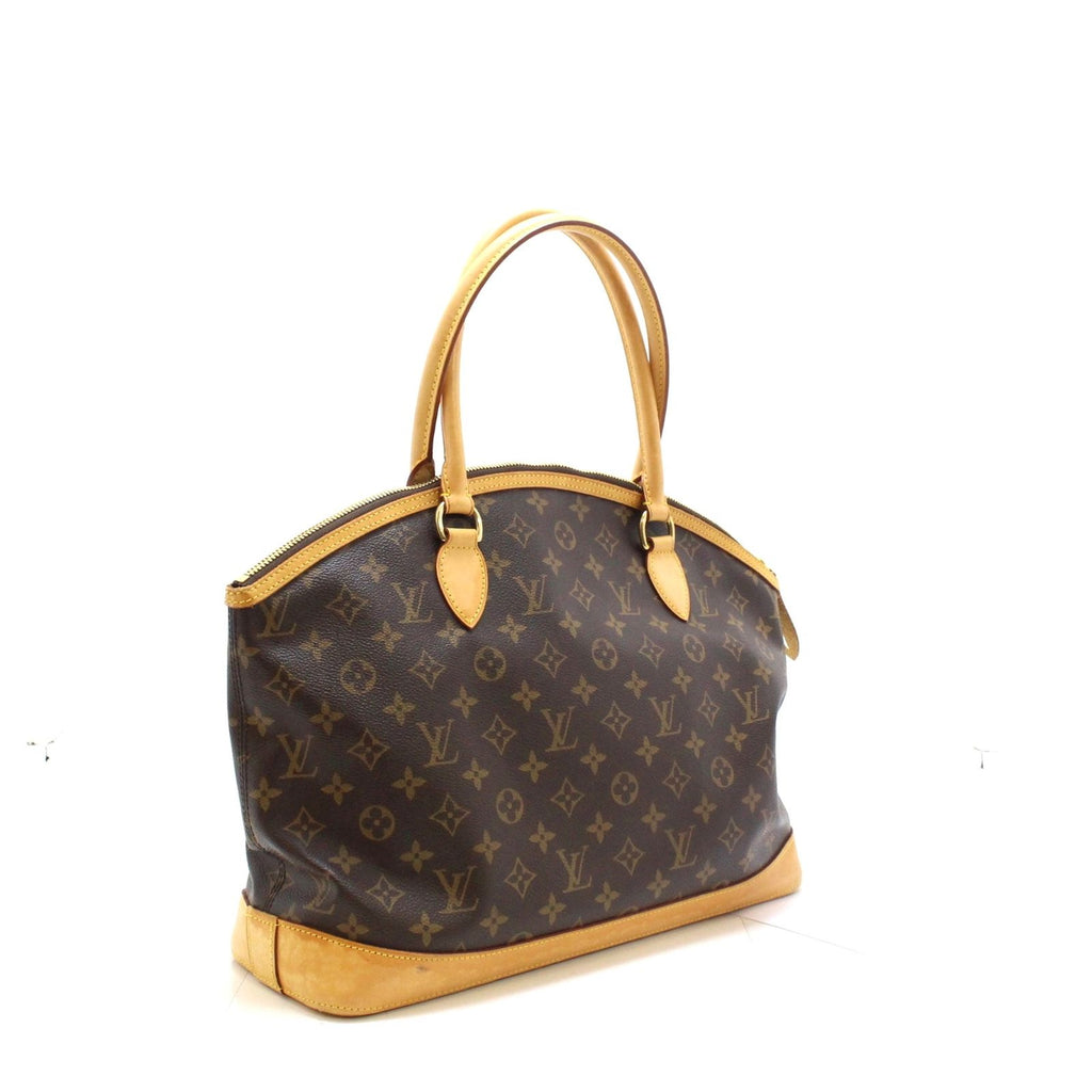 Louis Vuitton Lockit Horizon Tal Monogram Handbag Canvas — view 2