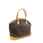 Louis Vuitton Lockit Horizon Tal Monogram Handbag Canvas — view 2
