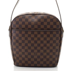 Louis Vuitton Ipanema GM Damier Shoulder Bag Canvas Brown