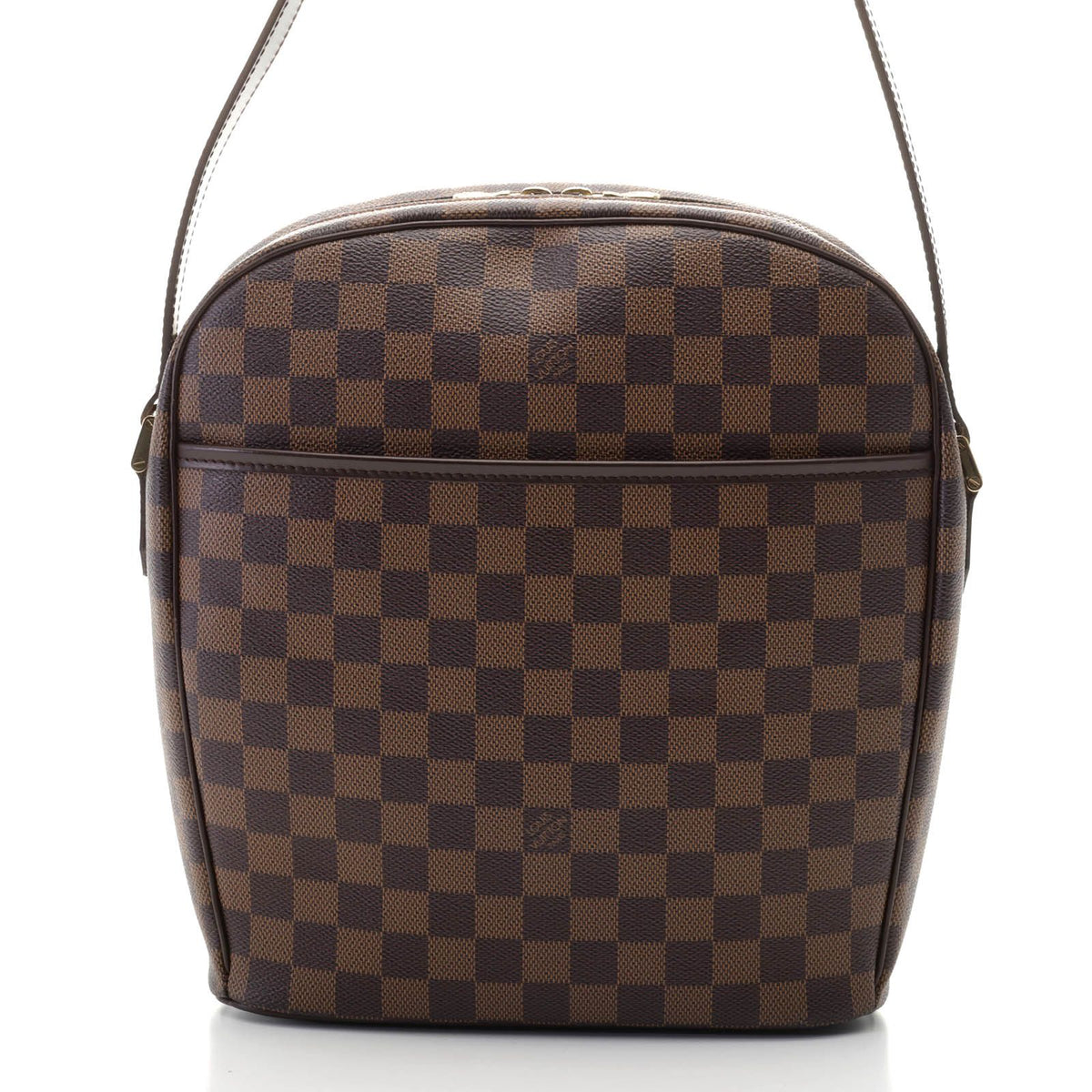 Louis Vuitton Ipanema GM Damier Shoulder Bag Canvas Brown