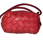 Bottega Veneta Intrecciato Pochette Leather Handbag — view 3
