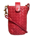 Bottega Veneta Intrecciato Pochette Leather Handbag