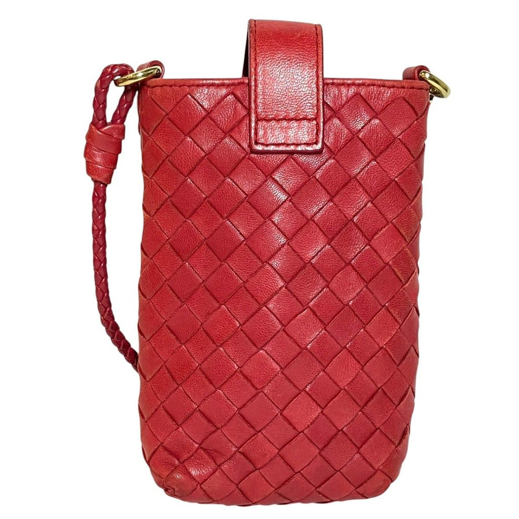 Bottega Veneta Intrecciato Pochette Leather Handbag — view 2