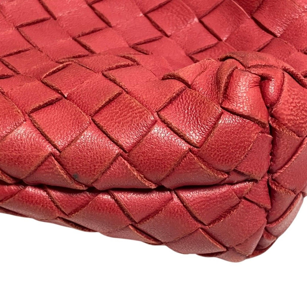 Bottega Veneta Intrecciato Pochette Leather Handbag — view 5