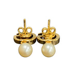 Gucci Double G Pearl Drop Earrings — view 2