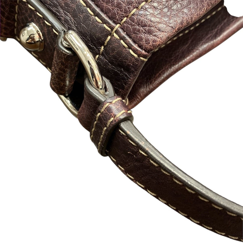 Gucci G Shoulder Bag Leather — view 8