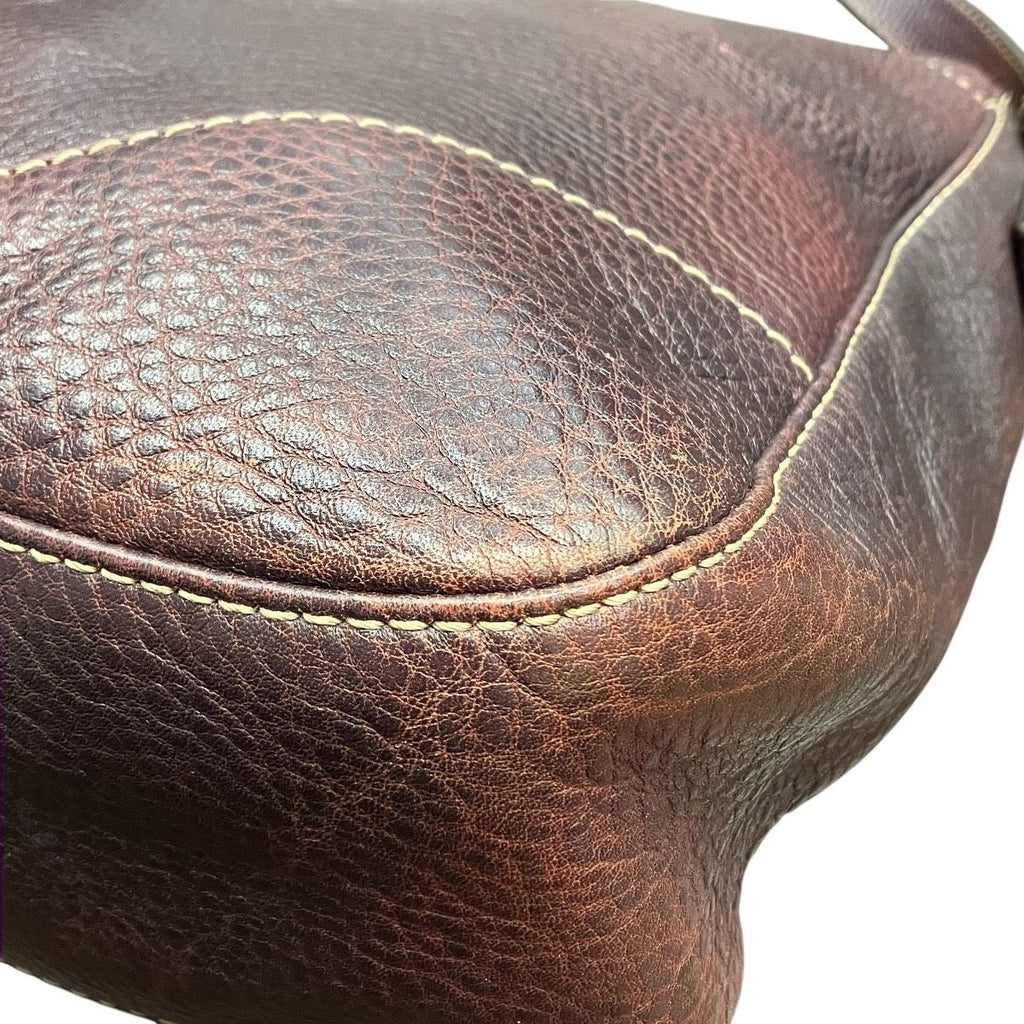 Gucci G Shoulder Bag Leather — view 6