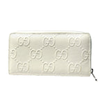 Gucci Zip Around GG Embossed Wallet Leather — view 2