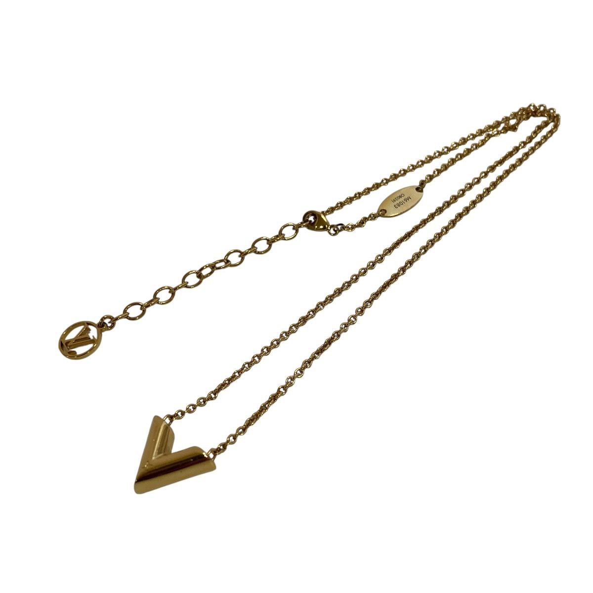 Louis Vuitton Essential V Necklace 47 Alloy — view 3