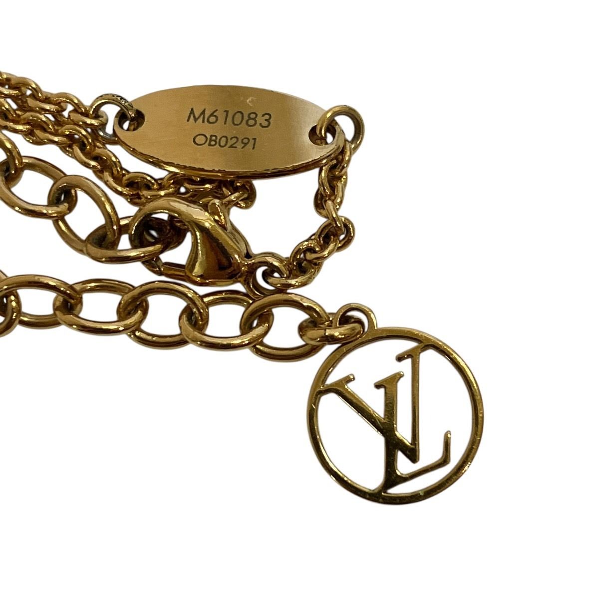 Louis Vuitton Essential V Necklace 47 Alloy — view 7