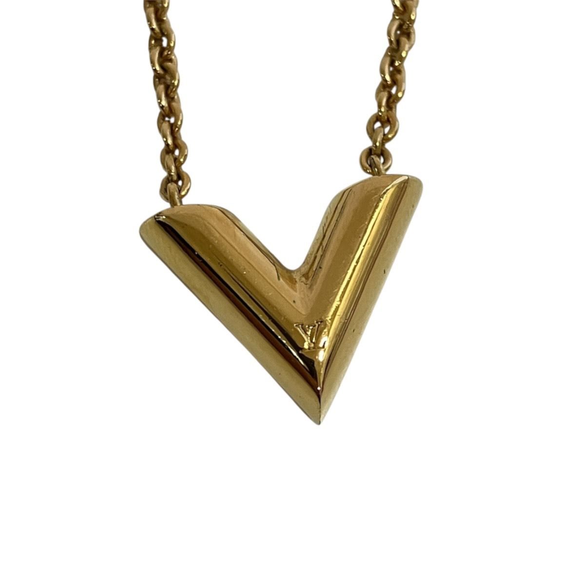 Louis Vuitton Essential V Necklace 47 Alloy