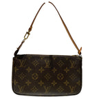 Louis Vuitton Pochette Accessoires Monogram Handbag Canvas